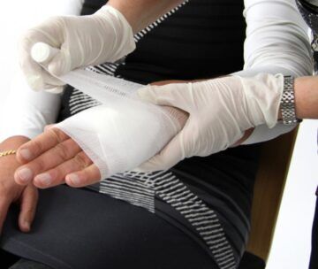 Injury on hand Injury on hand